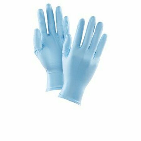 SHOWA N-DEX Disposable Nitrile Gloves X-Large 9.5" L, 50PK WPL362-XL